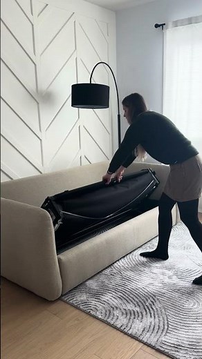 How to open the sofa bed