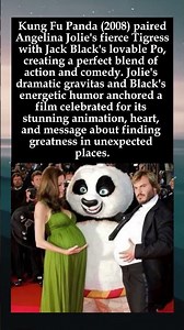 An Unlikely Hero: The Star Power Behind 'Kung Fu Panda' #KungFuPanda #JackBlack #AngelinaJolie