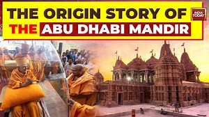 20 reactions | The backstory of the BAPS Swaminarayan Mandir in Abu Dhabi is an interesting one. In 1997, it was blessed by Pramukh Swami Maharaj, and now, 27 years later, it is ready to welcome devotees. Watch the video to know the story behind the origin of this temple. #BAPS #HinduMandir #AbuDhabi #NarendraModi | Sweta Singh | India Today | Facebook