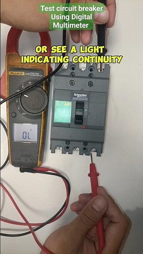 How to test Circuit Breaker Using Digital Multimeter #how #breaker #fyi #electricial