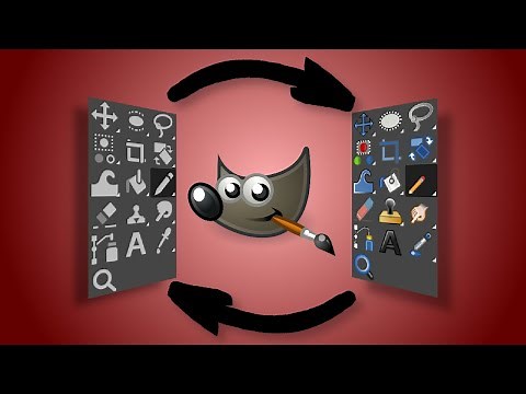 Gimp 2.10 : Changer la COULEUR des OUTILS