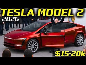 Tesla Model 2 2026 Release Date! Senior Edition: 17 moving parts + 4,000-cycle LFP + $370/yr maint.