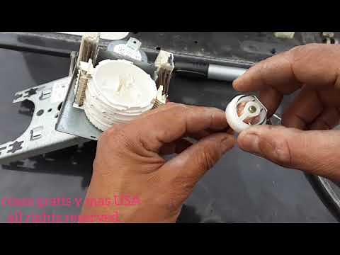 como reparar reloj ,timer de lavadora Kenmore cuando no agarra Los settings