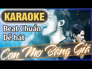 [KARAOKE - BEAT CHUẨN] Cơn Mưa Băng Giá Karaoke