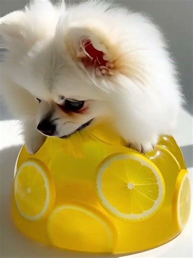 【癒し】宝石みたいなゼリーをこねる犬たちが尊い...💎✨