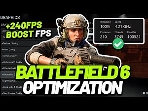 FIX 100% CPU & LOW GPU Usage in Battlefield 6 – Massive FPS Boost!