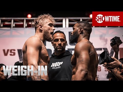 Paul vs. Woodley II: Weigh-In | SHOWTIME PPV