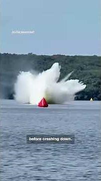 Boat goes airborne on the Lake of the Ozarks