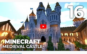 【BlueNerd】Minecraft:如何建造一座中世纪城堡part.16