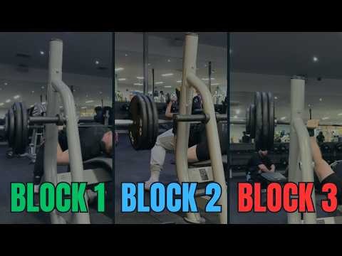How to stack training blocks (peaking done right)