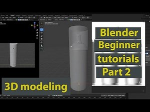 Blender Tutorial | Basics in Blender| 3D modeling | Blender Part_02| Beginner Tutorial