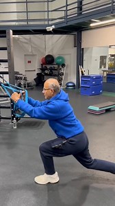 Balance and stability over at AFC Radnor. AFC personal trainer Bob is having his client do some TRX Single Leg Lunge & Kick Ups. What's the age of this month’s fitness model? 60? 70? 80? 90? Age doesn't matter when you stay active & fit! #afcfeasterville #personaltrainin #personaltrainer #memberspotlight #membermonday #trx #balance #stability | AFC Fitness | Facebook