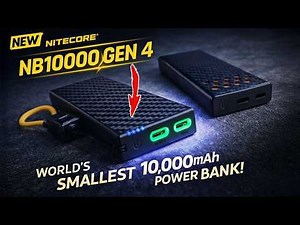 The Smallest 10,000mAh Power Bank Just Got Better | Nitecore NB10000 Gen 4
