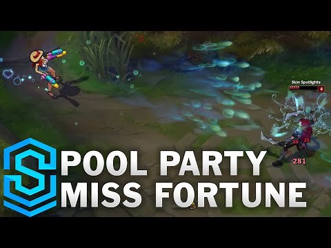 Pool Party Miss Fortune Skin Spotlight - Pre-Release - League of Legends