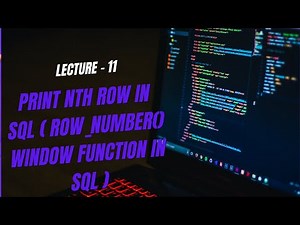 ROW_NUMBER() window function in SQL : Print ODD or EVEN Row or Nth Row in SQL