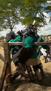 Daily Dose Of Buhurt Day 99 🖤⚔️ You need a strong neck to do Buhurt 💪 #buhurt #combat #medieval #fight #fighter | World Of Buhurt
