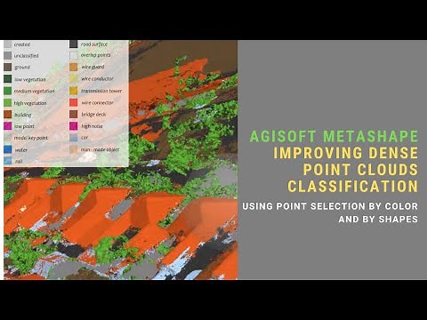 Agisoft Metashape Improving Dense Point Clouds Classification