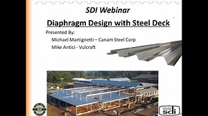 Diaphragm Design with Steel Deck