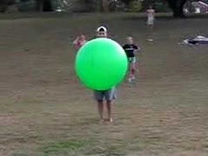 big green ball