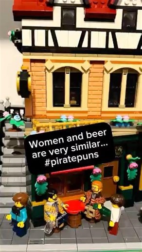 Women and beer are very similar #piratepuns