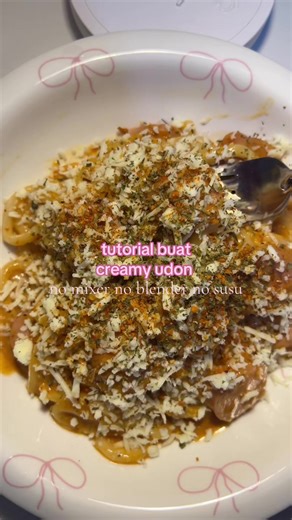 Resep Creamy Udon Tanpa Susu