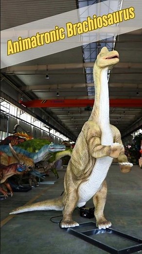 Standing Animatronic Brachiosaurus