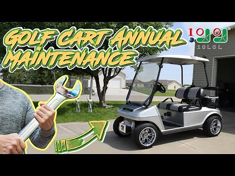 Golf Cart Club Car DS Model Annual Maintenance
