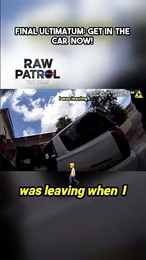 Final Ultimatum: Get In The Car Now!#shorts