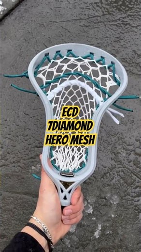 7 diamond ECD hero mesh drops TOMORROW #thestringshark #workofshark #lacrosse