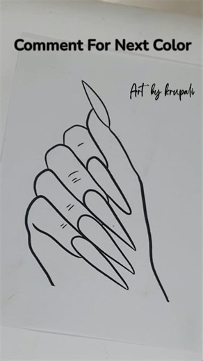 Easy Nail Paint | Easy Nail Art | False Nails #nailart