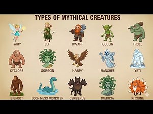 15 Famous Mythical Creatures and Monsters with Pictures | Fantasy Legends Guide