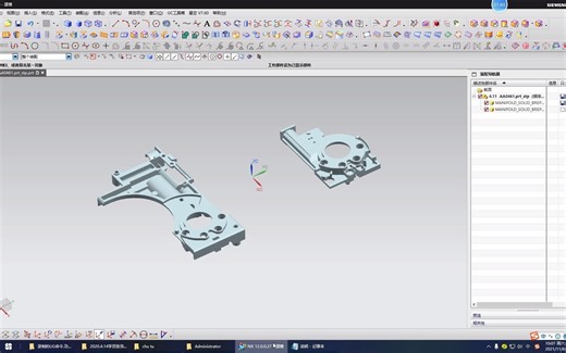 别人发过来的图用UG打开却编辑不了是什么原因？