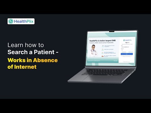 Searching for a patient in the Hybrid EMR