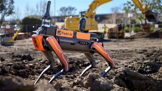 US robot dog patrols massive construction sites for faster progress