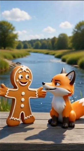 Run Run Gingerbread Man! 🍪 Funny Kids Story #shorts