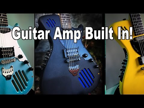 ElectroPhonic Guitar With Built-in Amplifier at NAMM 2017 | MikesGigTV