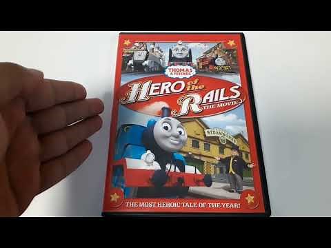 THOMAS AND FRIENDS HERO OF THE RAILS 2009 HIT ENTERTAINMENT DVD UNBOXING REVIEW!!!
