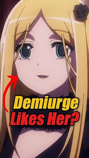Did You Know Why Demiurge Chose the Golden Princess Renner as an Ally in Overlord? #overlord