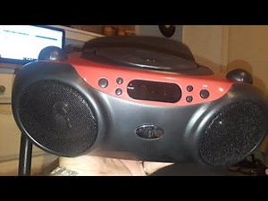 BLACKWEB BLUETOOTH CD PLAYER REVIEW AND UNBOXING