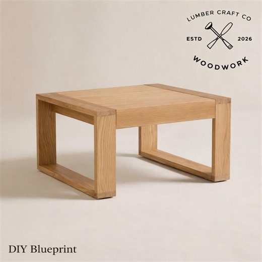 Coffee Table Blueprint – DIY Plan – Printable PDF for Workshop & Garage Projects - Etsy