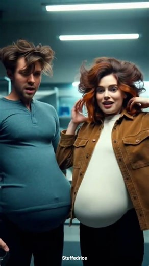 Extreme pregnancy transformation #ai #tf #transformation #pregnancytf