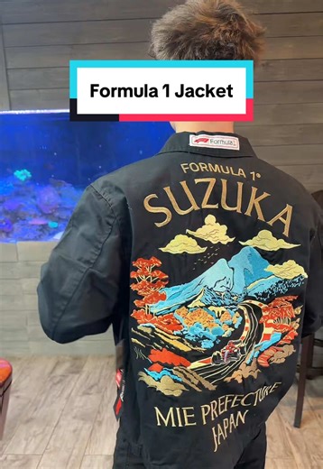 Stylish Formula 1 Jacket from PacSun