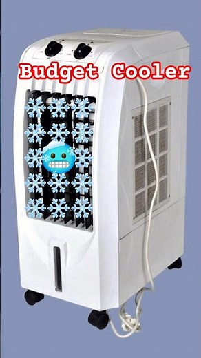 Budget cooler that freezes 🥶 your room ❄️❄️#cooler #ac #watercooler