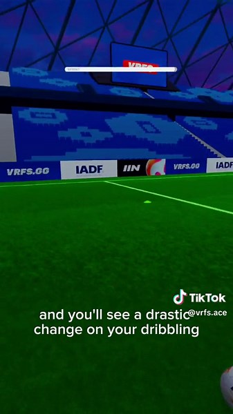 Tips on How to dribble better !!!#vrfs #vr #vrfsfreestyleace #vrfsleague #xyzbca #fyp #soccer