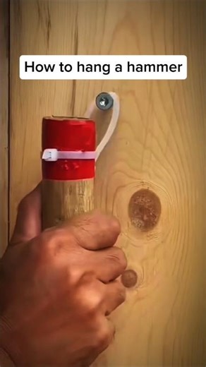 Smart Tool Hanging Hack Using Only Rope | No Hook Needed