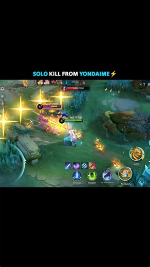 Gusion Minato Solo Kill⚡ #Bome #mlbb #babifreitas #minato #gusion #andrast #cbum