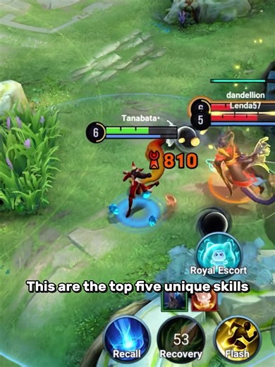 Top 5 Unique Skills in Honor of Kings