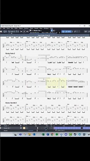 Dark Divide - Guitar Solo 2 | August Burns Red [Guitar Practice]