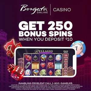 Sign up for Borgata Casino! Make a $10 Deposit and Get 250 Bonus Spins 🎰 | Borgata Hotel Casino & Spa