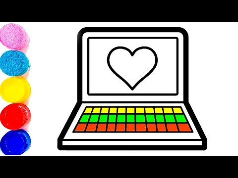 Bolalar uchun Kompyuter rasm chizish/Drawing Computer for children/Рисование Компьютер для детей